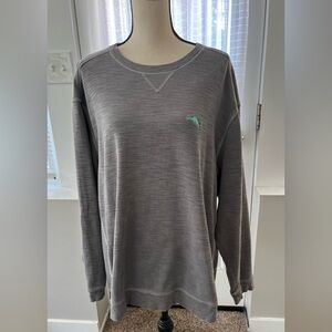MEN’S TOMMY BAHAMA GRAY CREWNECK SWEATSHIRT